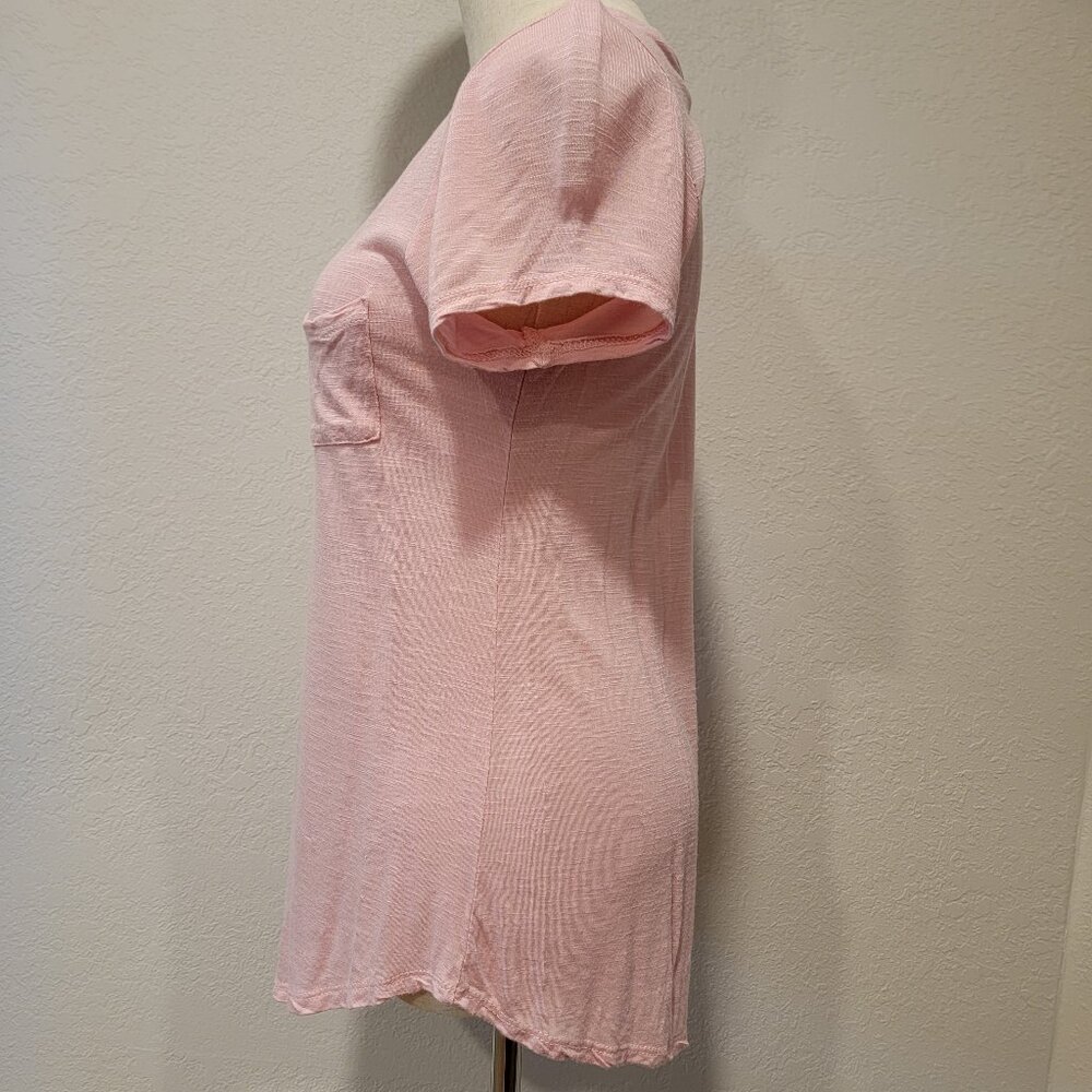 Bozzolo Women's Tee, Blush, SZ Large. Soft and Comfy! Excellent Condition! - Picture 2 of 3